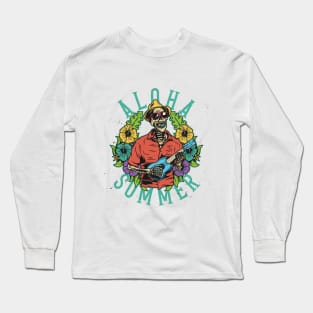 Aloha Summer Long Sleeve T-Shirt